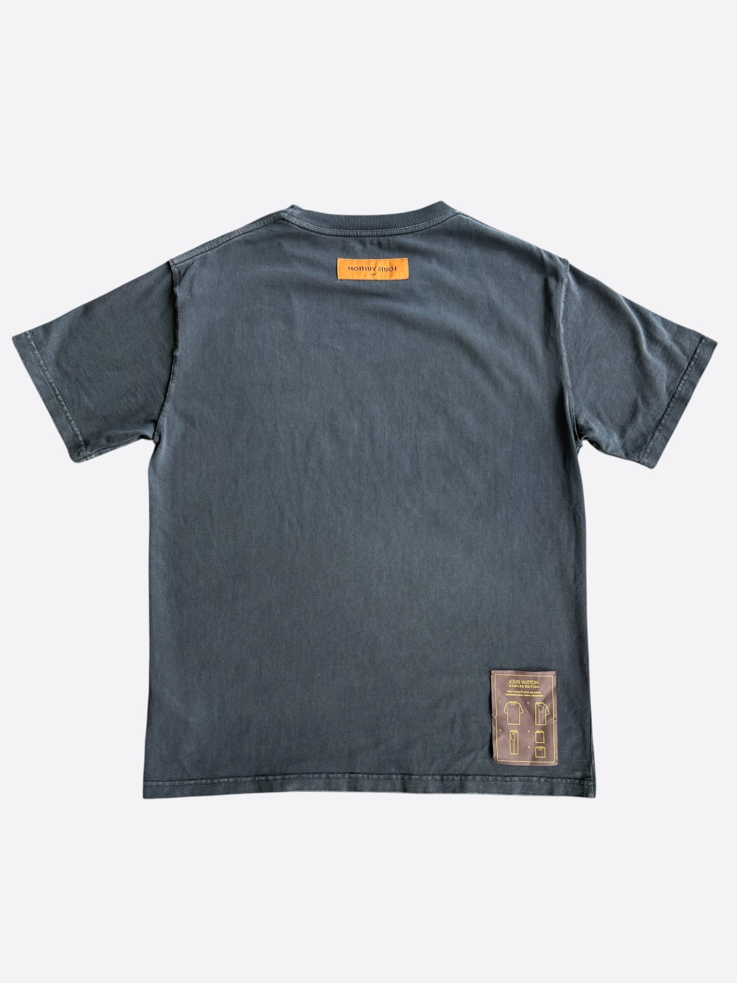 Louis Vuitton Black Staples T-Shirt