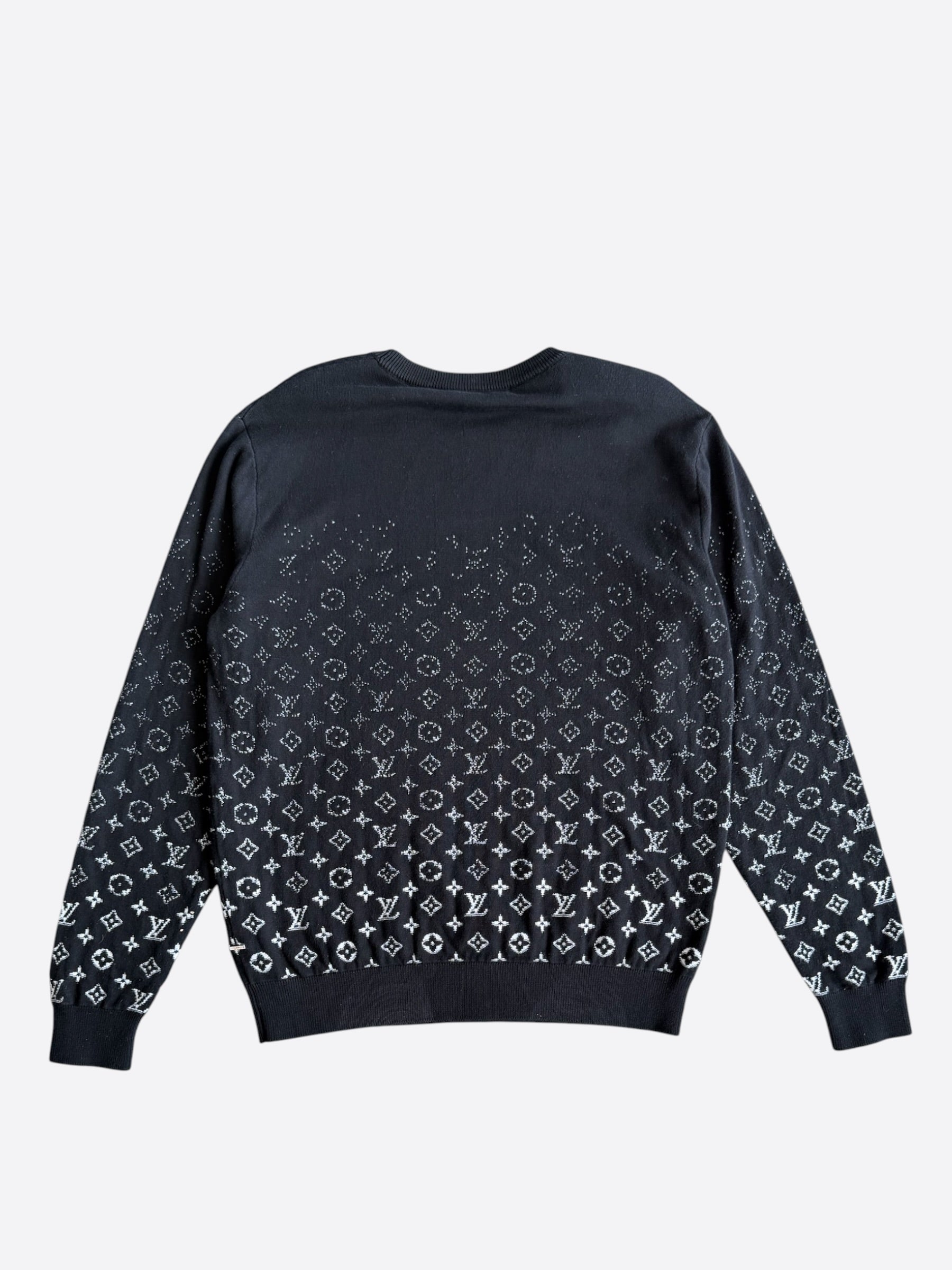 Louis Vuitton Black Oz Embroidered Zip Up Hoodie – Savonches