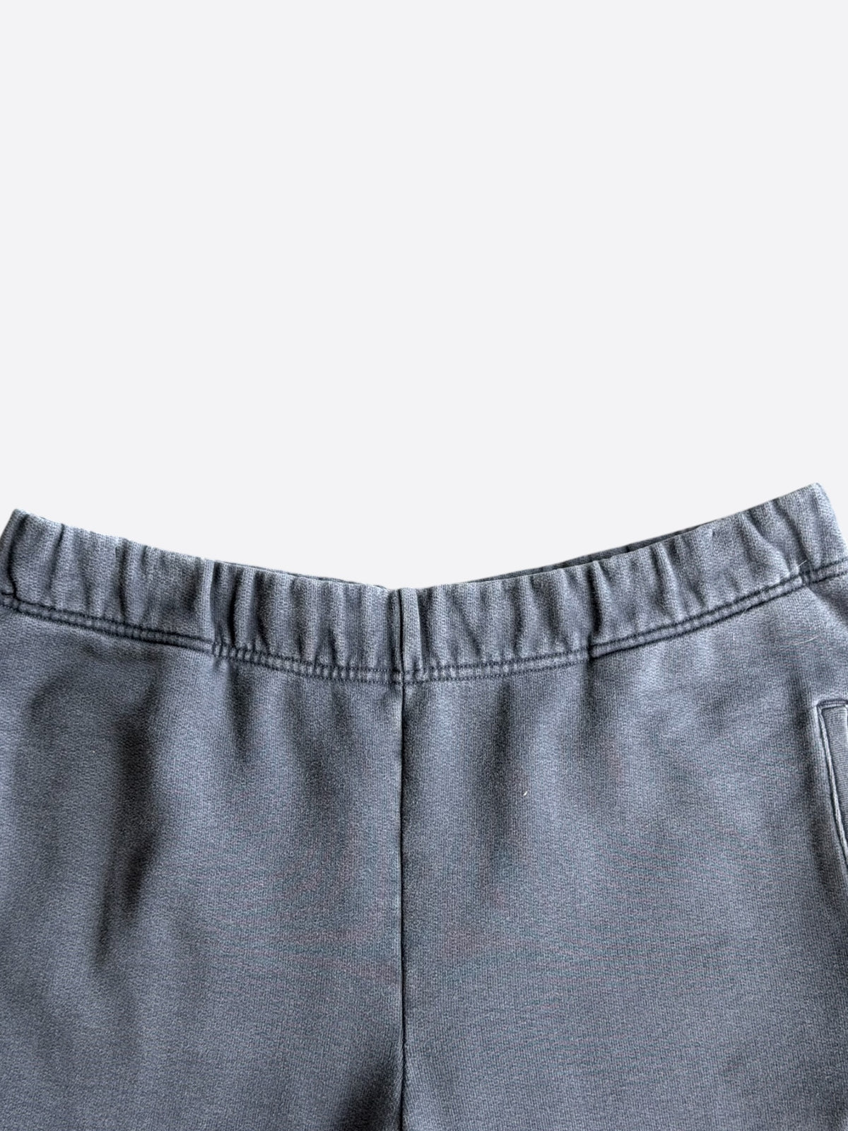 Chrome Hearts Navy & Red Triple Cross Patch Paper Jam Shorts