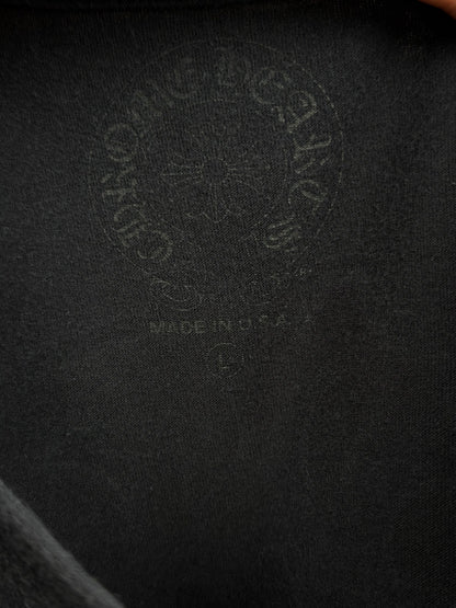 Chrome Hearts Black & Red Dagger Logo T-Shirt