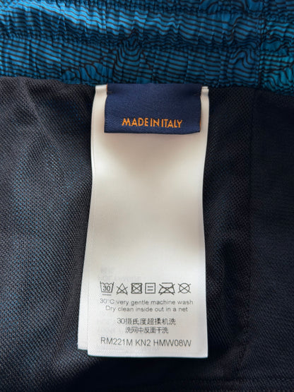 Louis Vuitton Blue 2054 Monogram Swim Shorts