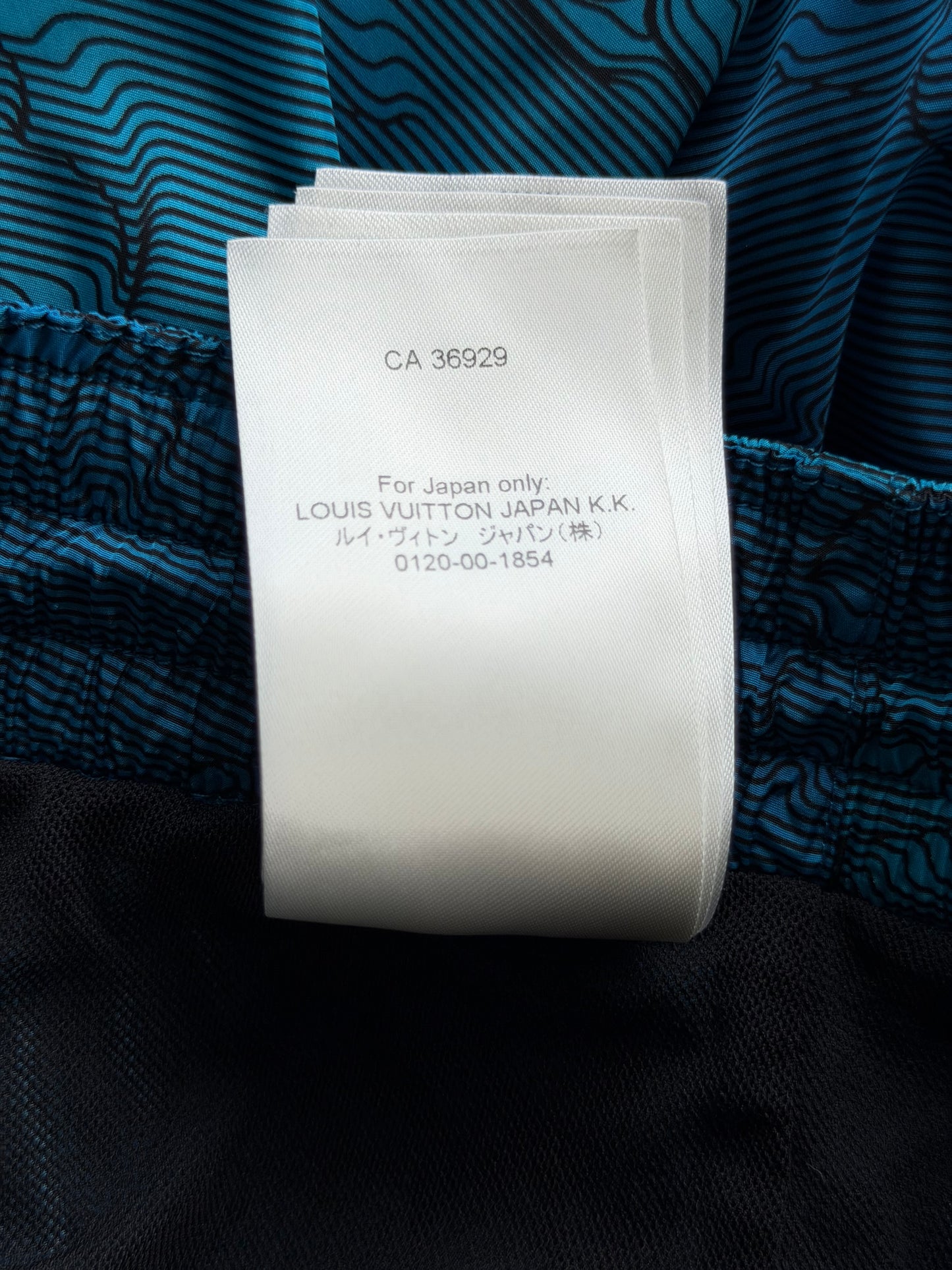 Louis Vuitton Blue 2054 Monogram Swim Shorts