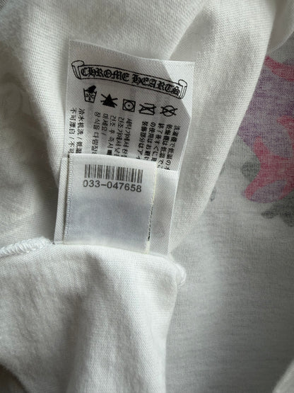 Chrome Hearts White & Purple Dagger T-shirt