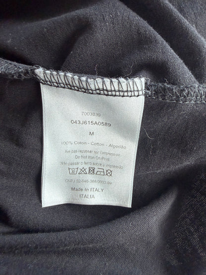 Dior Black Atelier Faded Logo T-Shirt