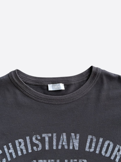 Dior Black Atelier Faded Logo T-Shirt