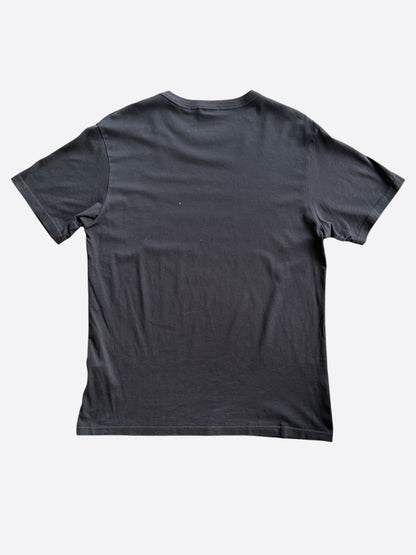 Dior Black Atelier Faded Logo T-Shirt