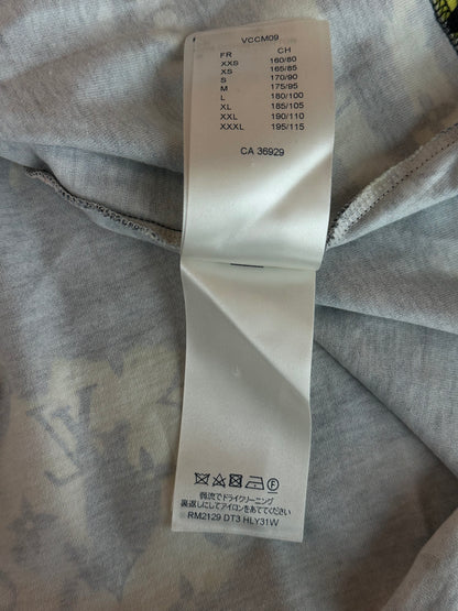 Louis Vuitton Navy Tie-Dye Camo Monogram T-Shirt