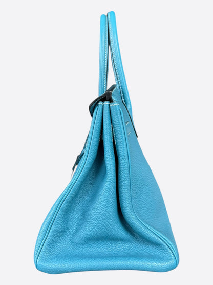 Hermes Blue Togo Birkin 35
