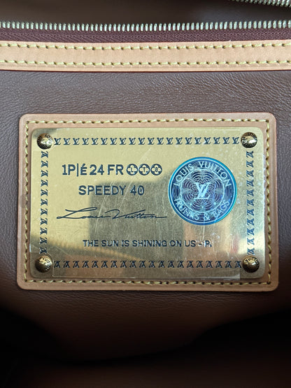 Louis Vuitton Brown Monogram P9 Speedy 40