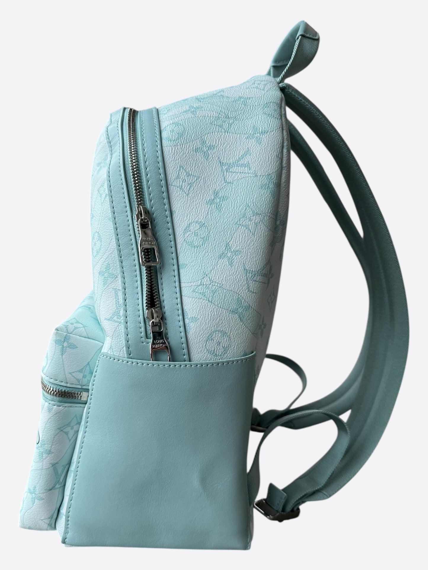 Louis Vuitton Aqua Garden Monogram Discovery Backpack