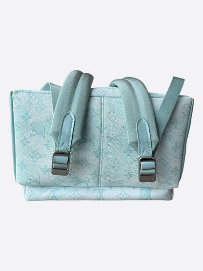 Louis Vuitton Aqua Garden Monogram Discovery Backpack