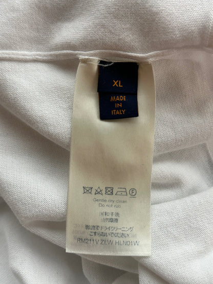 Louis Vuitton White Multicolor Watercolor Monogram T-Shirt