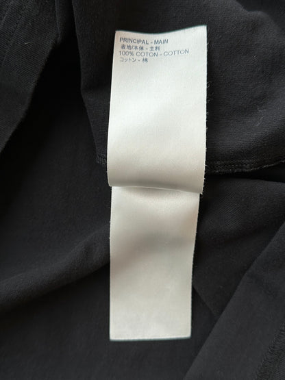 Louis Vuitton Black & White LV Stitch Logo T-Shirt
