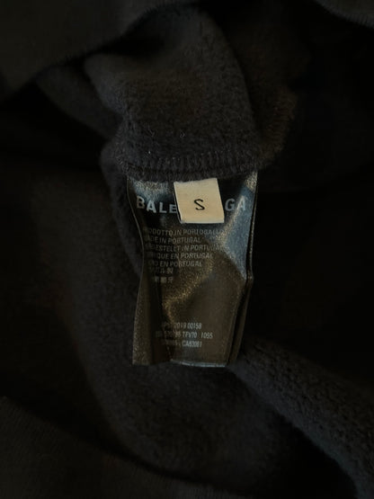 Balenciaga Black Logo Hoodie