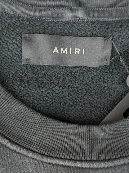 Amiri Black & White Tiger Logo Sweater T-Shirt