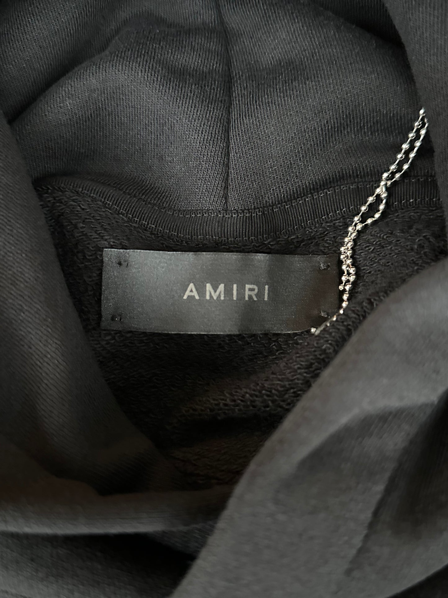 Amiri Black & Red Chicago Exclusive Bones Hoodie