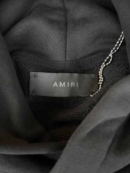 Amiri Black & Red Chicago Exclusive Bones Hoodie