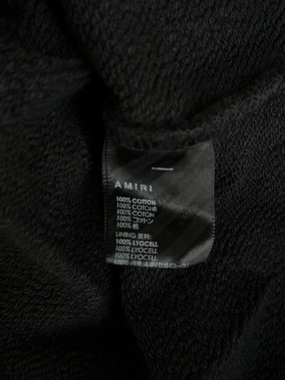 Amiri Black & Red Chicago Exclusive Bones Hoodie