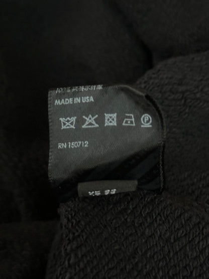 Amiri Black & Red Chicago Exclusive Bones Hoodie