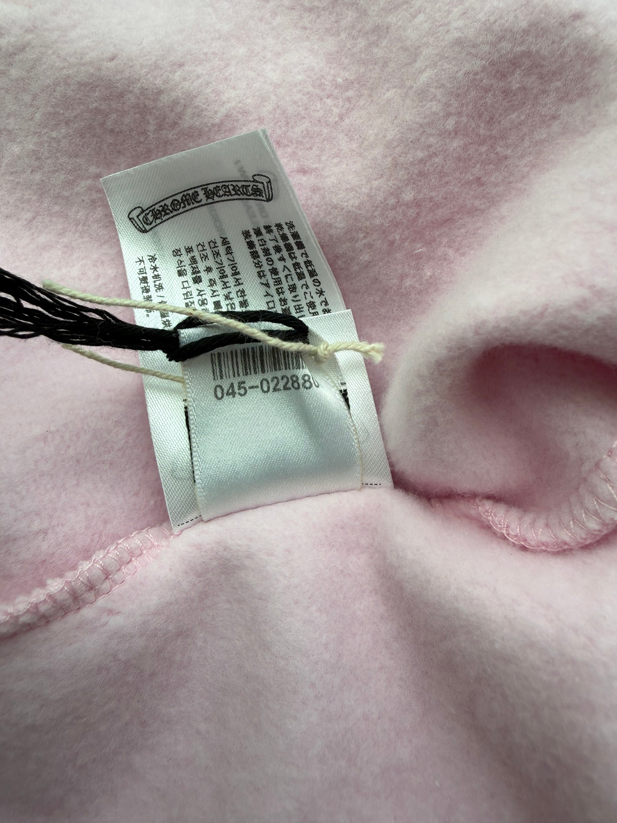 Chrome Hearts Pink Beaded Dagger Zip Up Hoodie
