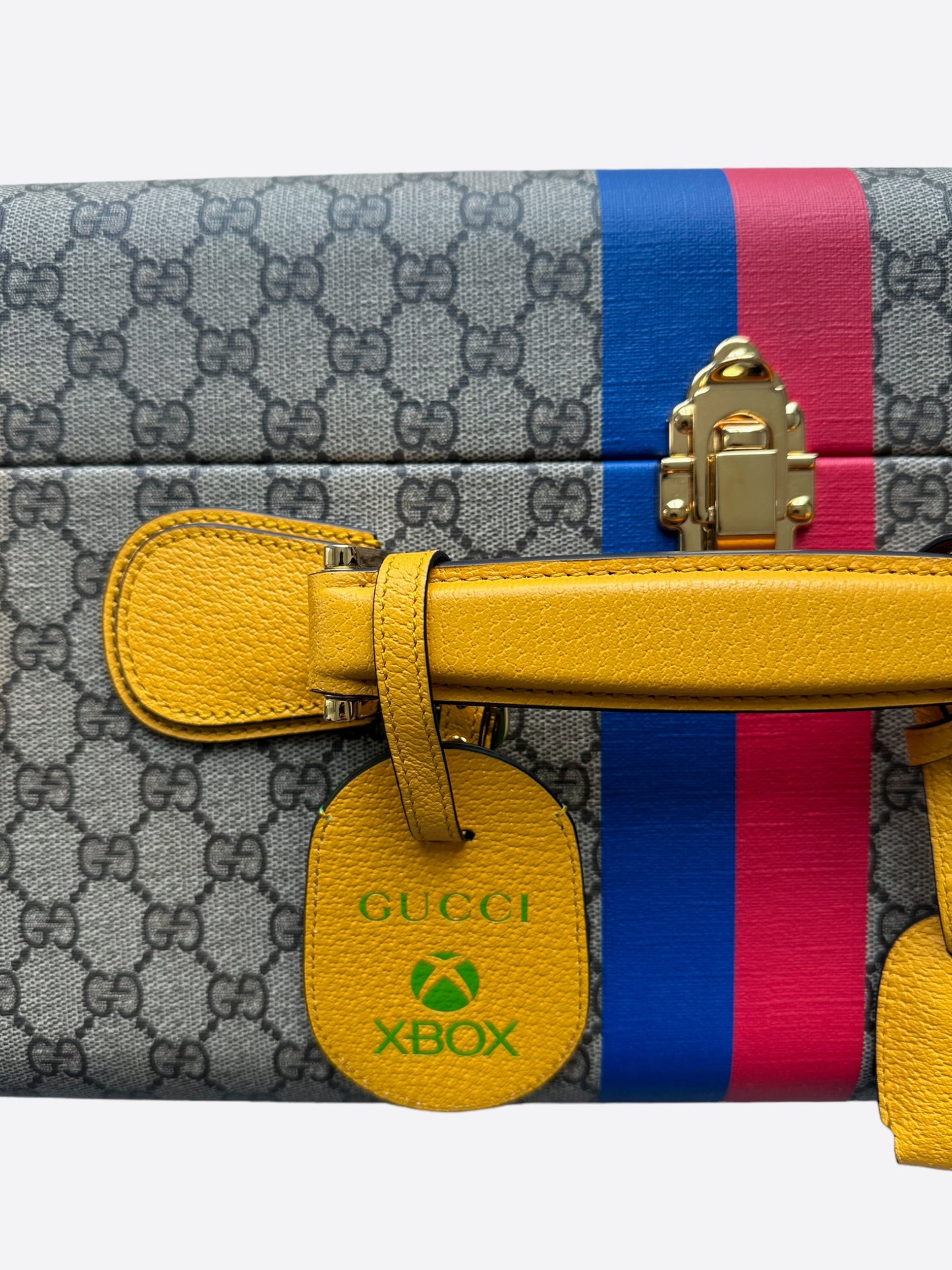 Gucci Xbox Monogram Suitcase & Xbox