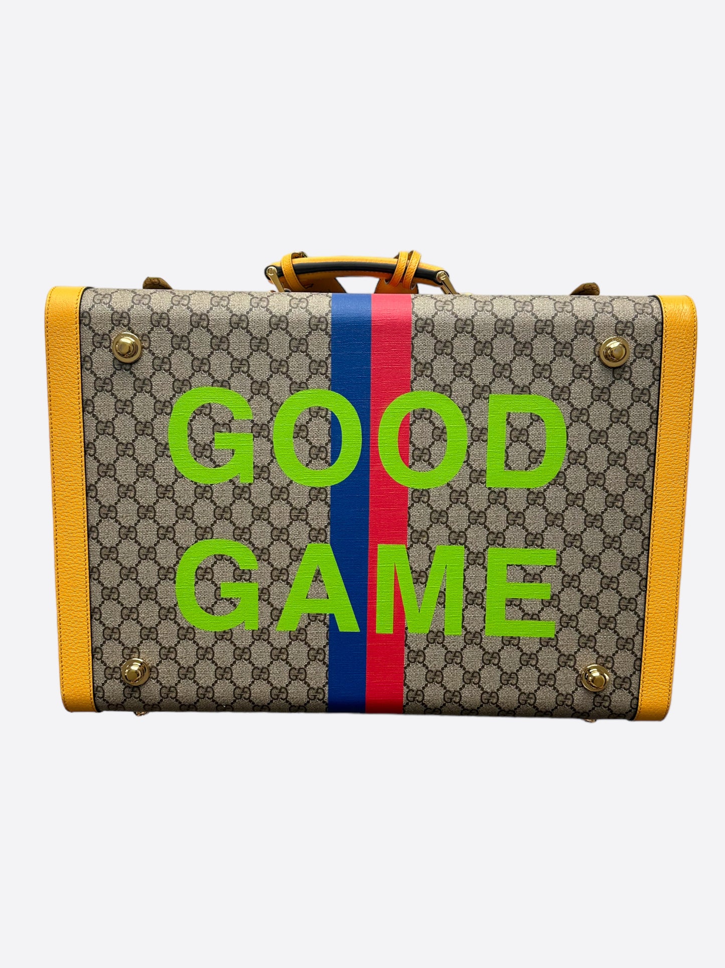 Gucci Xbox Monogram Suitcase & Xbox