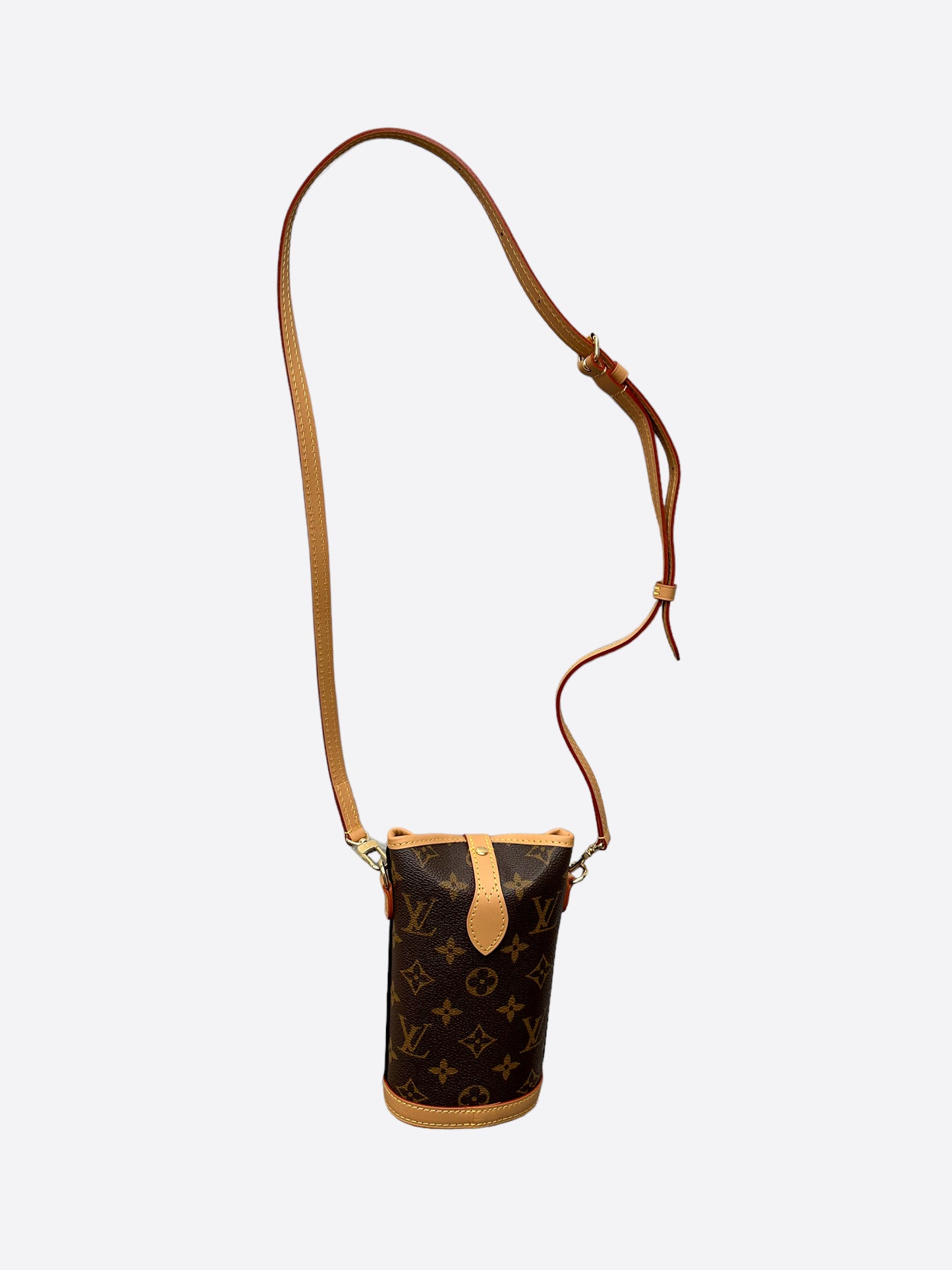 Louis Vuitton Brown Monogram Fold Me Pouch