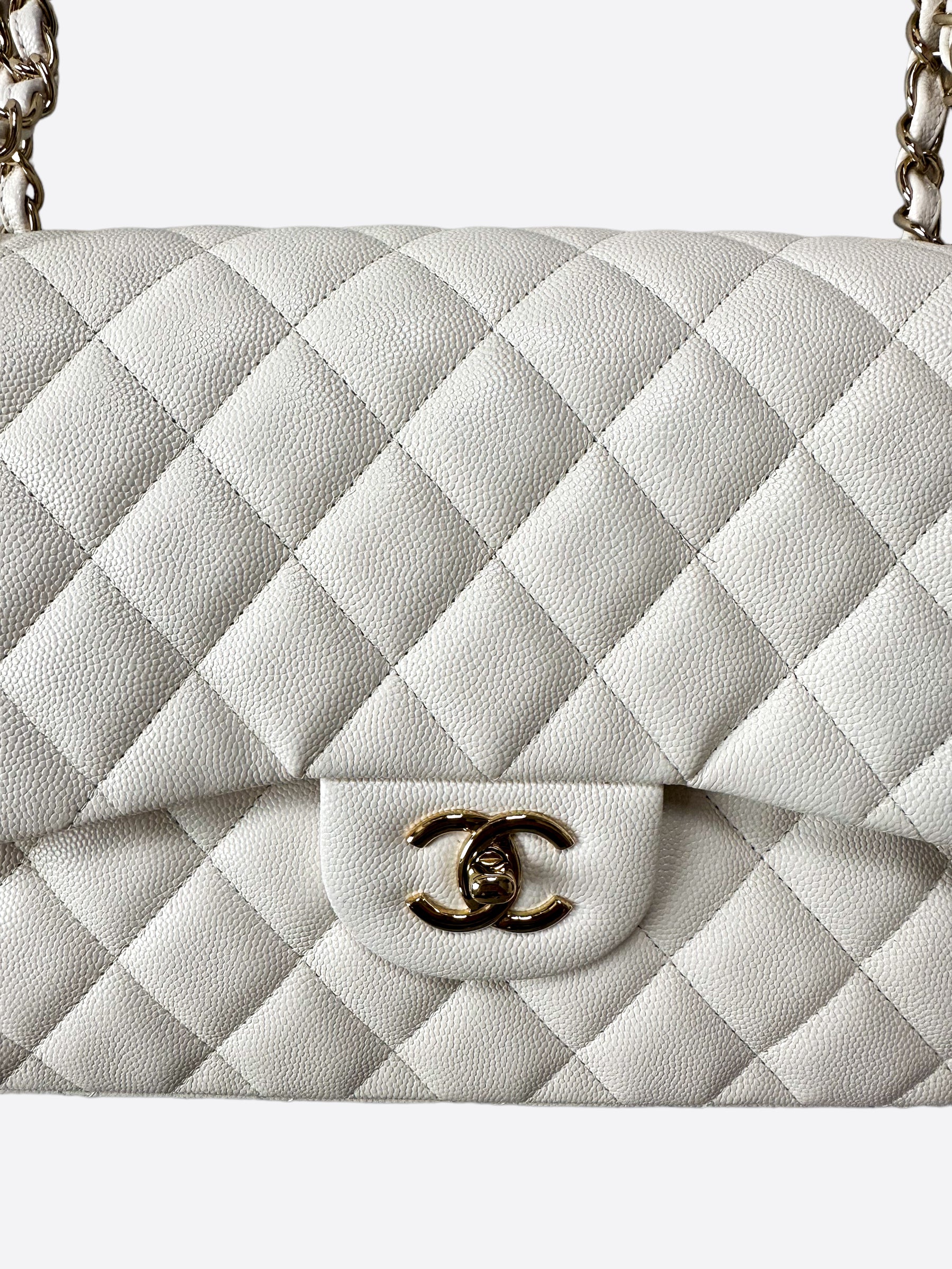 Chanel Jumbo Caviar Double Flap Bag