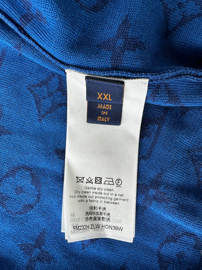 Louis Vuitton Yayoi Kusama Blue Monogram Cardigan