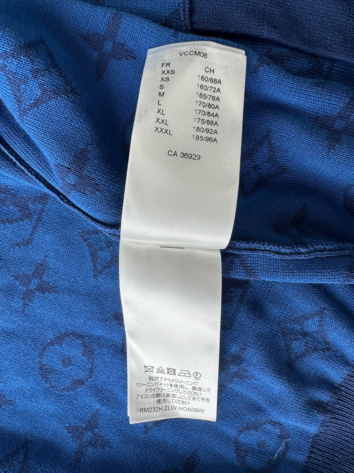 Louis Vuitton Yayoi Kusama Blue Monogram Cardigan