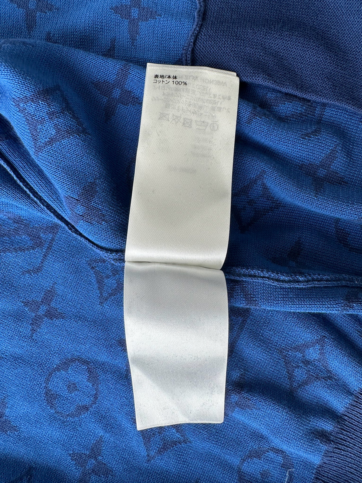 Louis Vuitton Yayoi Kusama Blue Monogram Cardigan