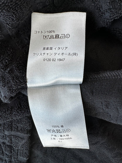 Dior Black Oblique Towel T-Shirt