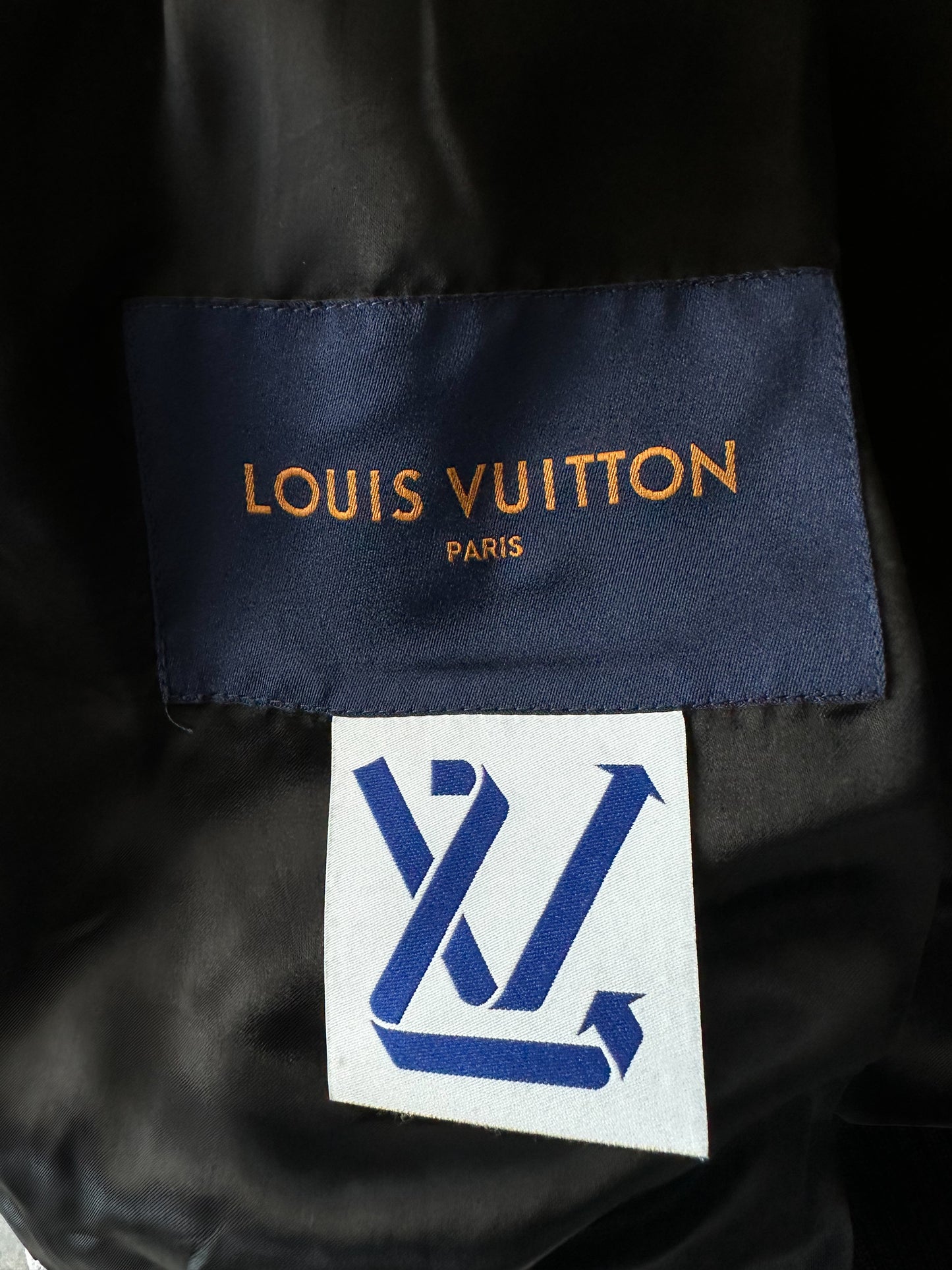 Louis Vuitton Black & White Puppet Varsity