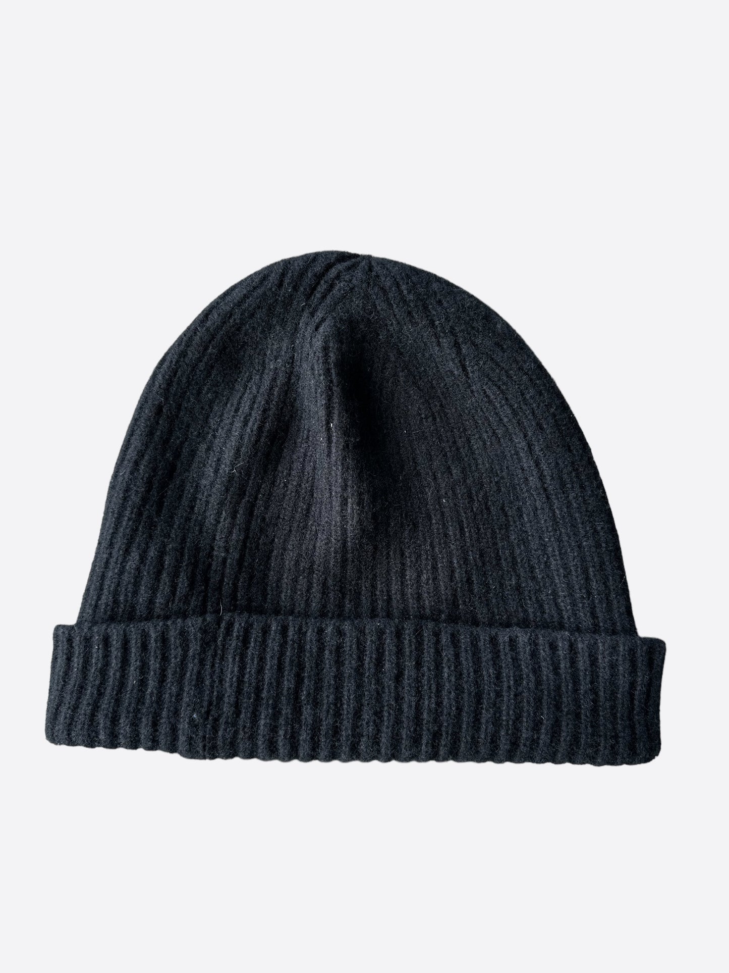 Louis Vuitton Black Ahead Logo Beanie