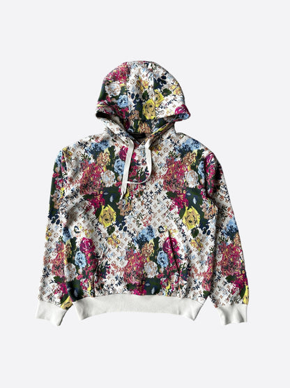 Louis Vuitton Beige Floral Monogram Tapestry Hoodie