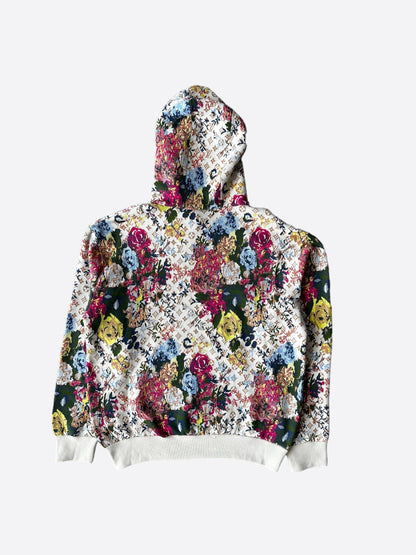 Louis Vuitton Beige Floral Monogram Tapestry Hoodie