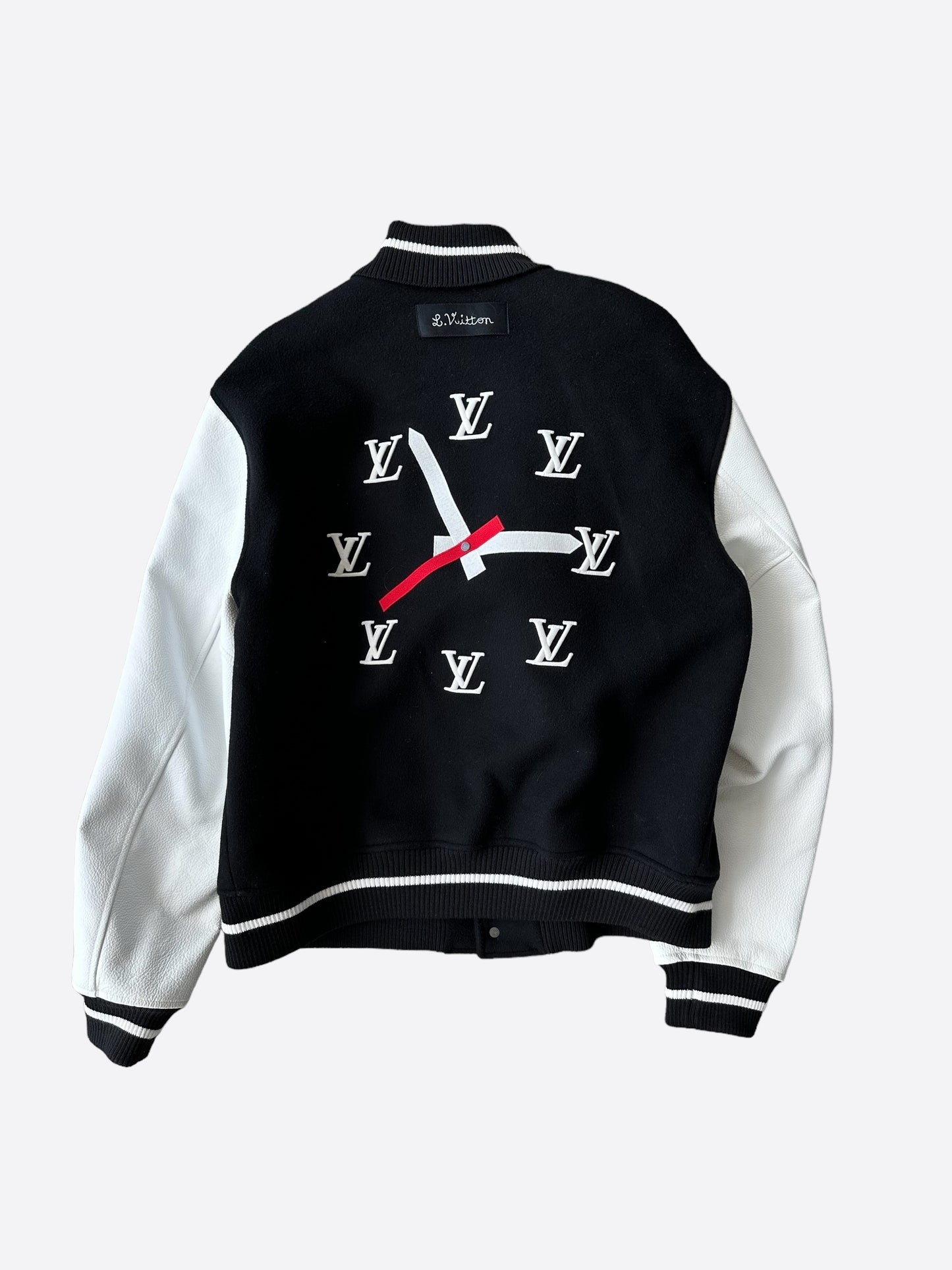 Louis Vuitton Black & White Puppet Varsity