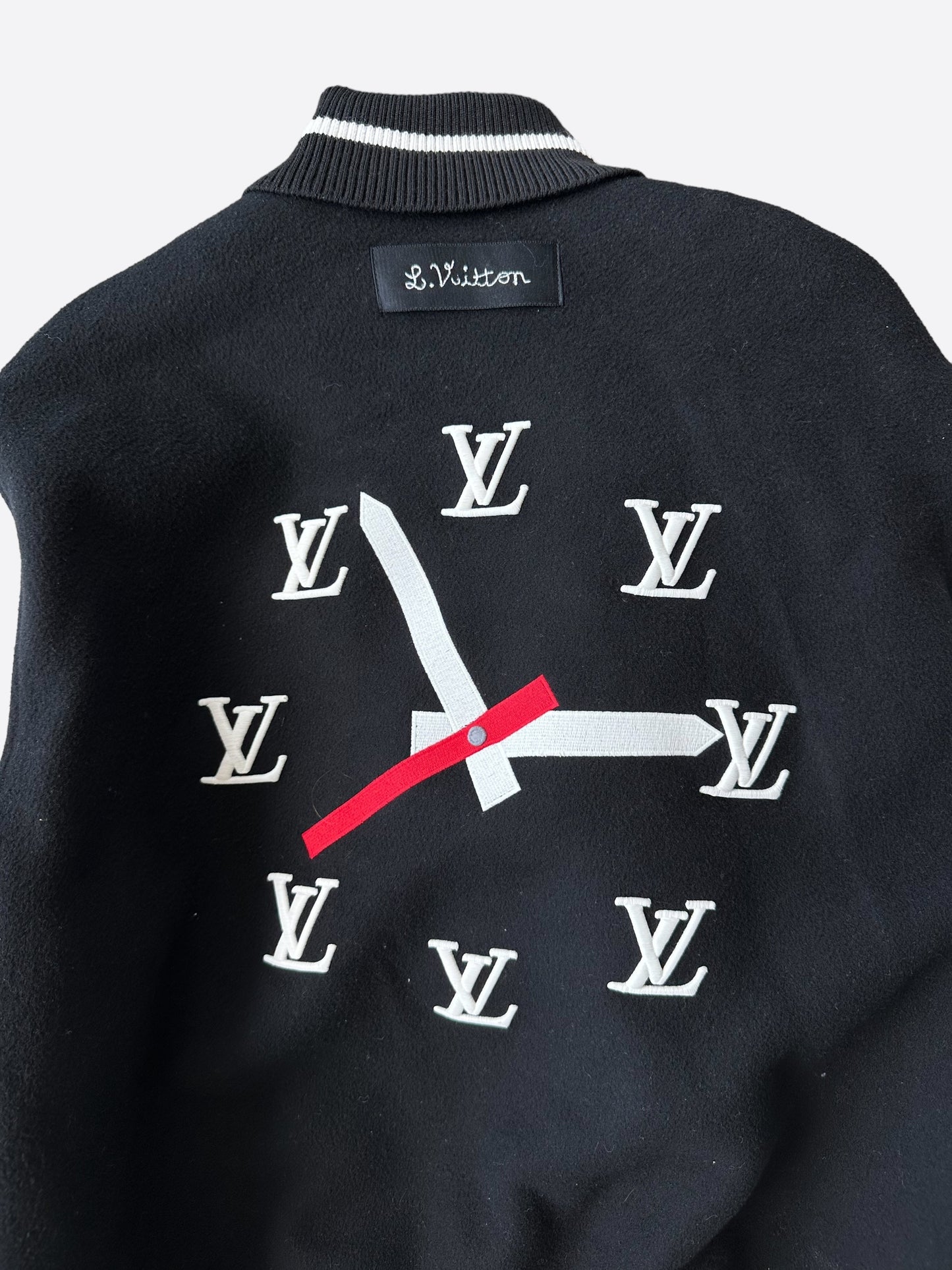 Louis Vuitton Black & White Puppet Varsity