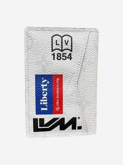 Louis Vuitton White Story Monogram Pocket Organizer
