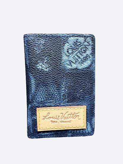 Louis Vuitton Blue Salt Damier Pocket Organizer