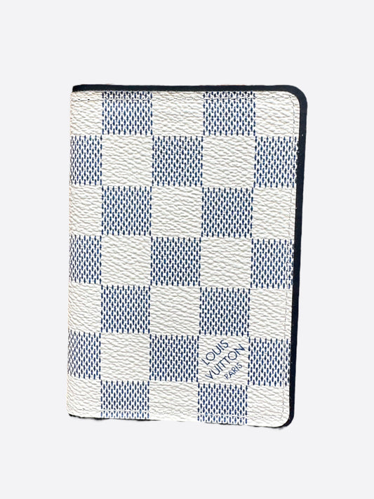 Louis Vuitton Damier Azur & Black Pocket Organizer