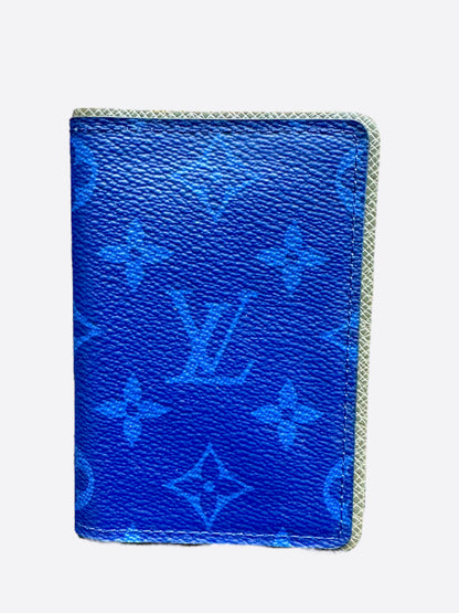 Louis Vuitton Pacific Blue Monogram Pocket Organizer