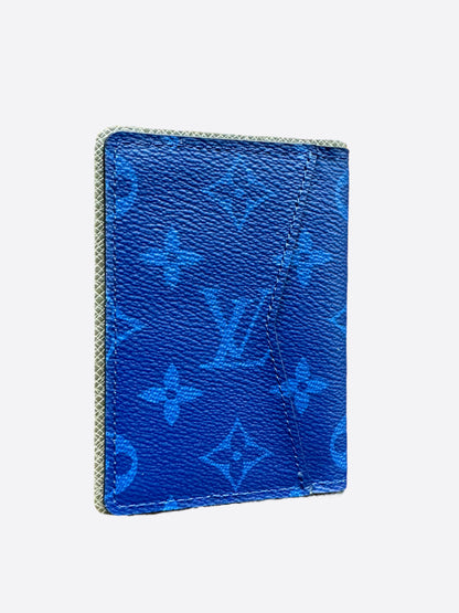 Louis Vuitton Pacific Blue Monogram Pocket Organizer