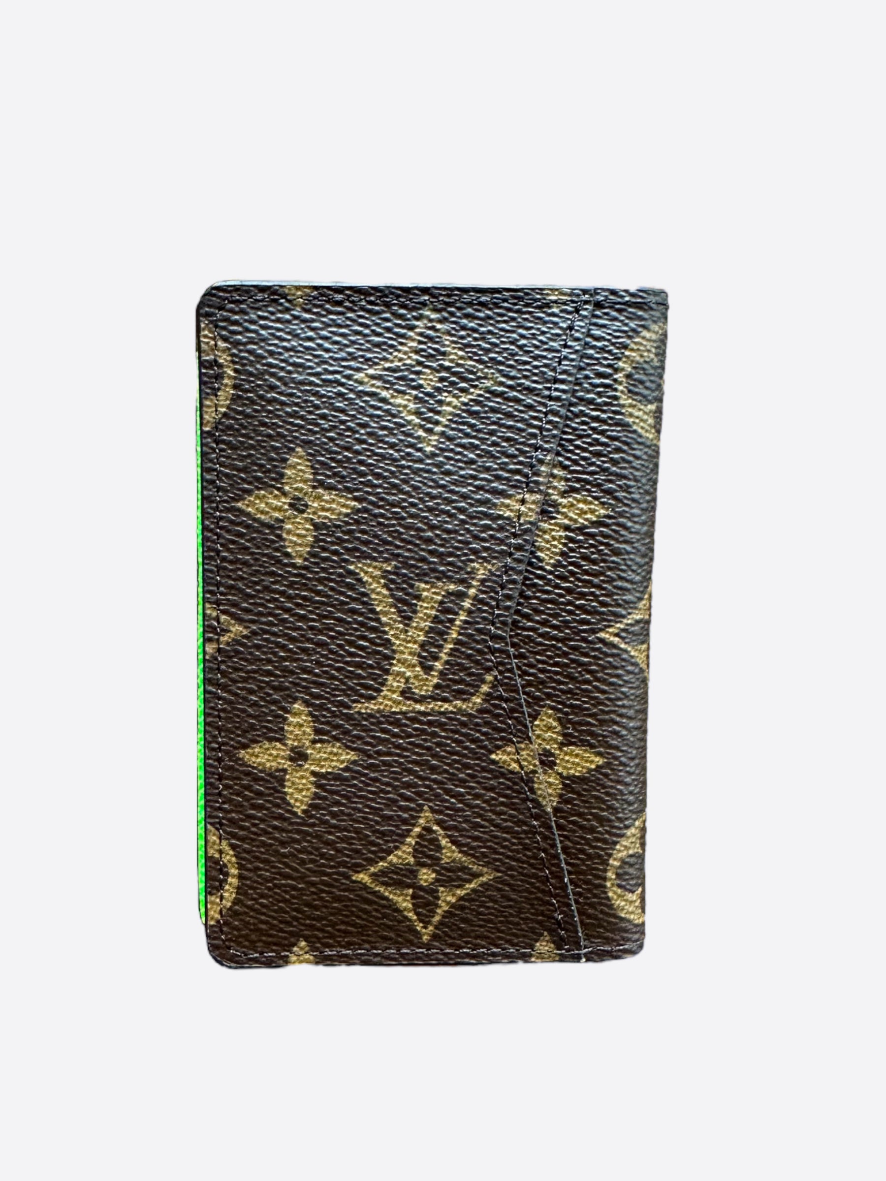 Authentic Louis Vuitton Pocket Organizer Card Holder Monogram for
