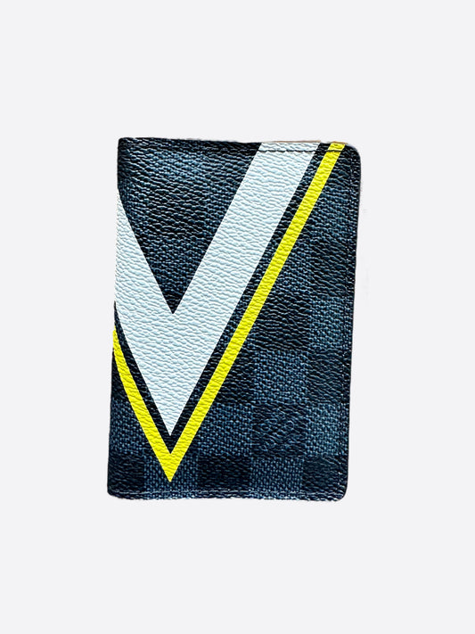 Louis Vuitton Cobalt Damier World Cup Pocket Organizer