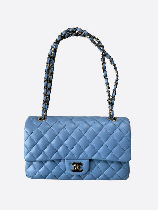 Chanel Iridescent Caviar Quilted Medium Filigree Flap Wallet Dark Turquoise