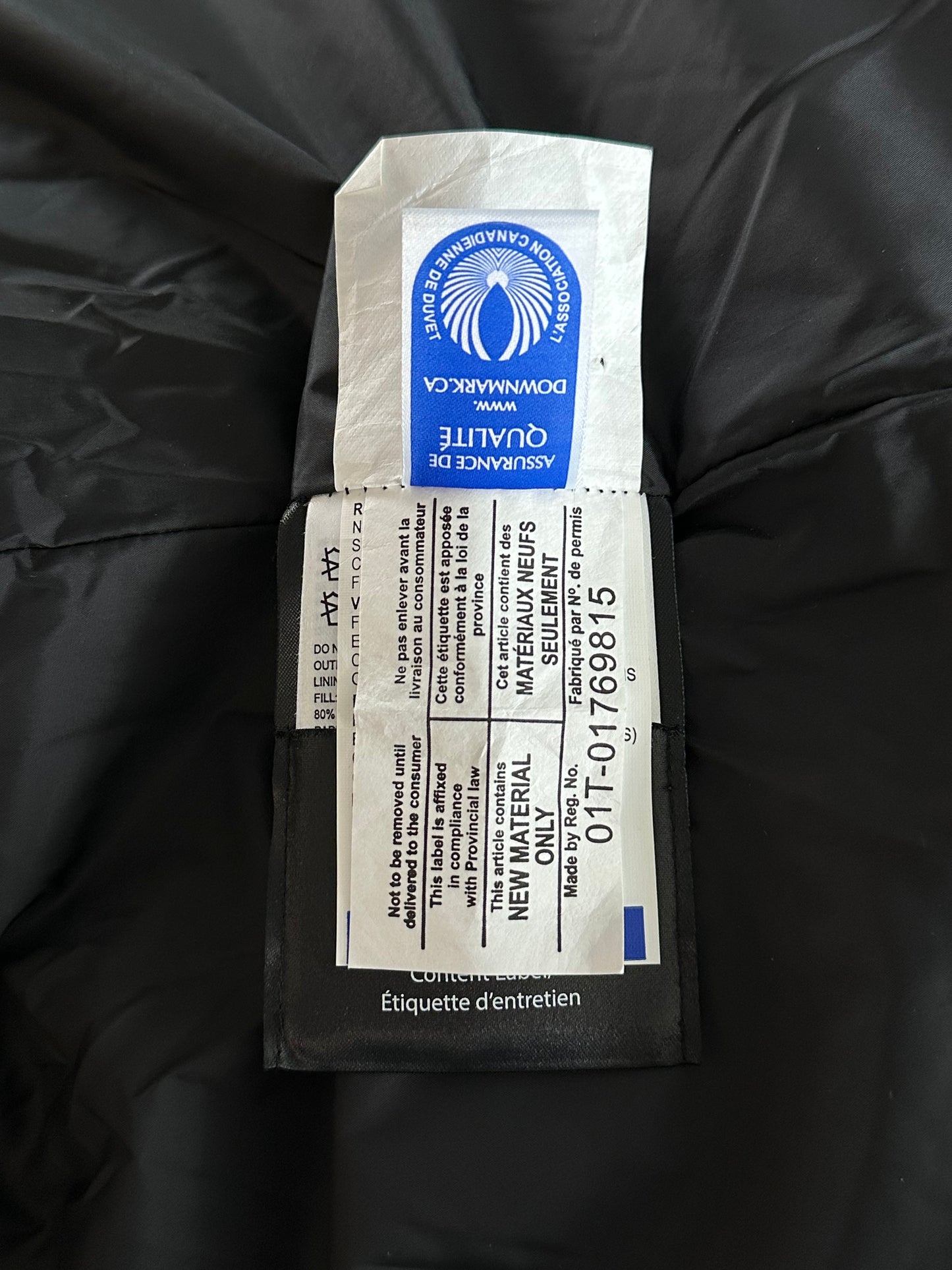 Canada Goose Black Carson Men's Jacket