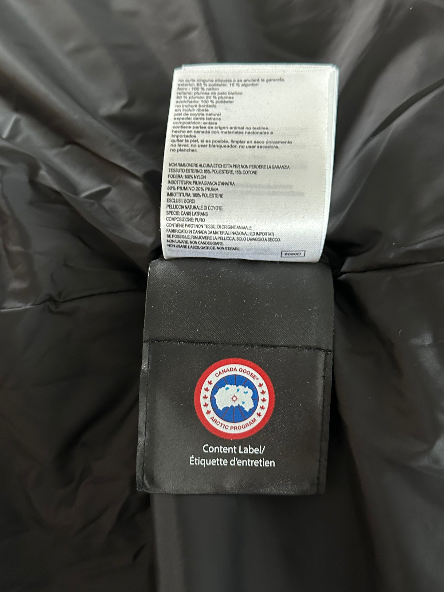 Canada Goose Black Carson Men's Jacket