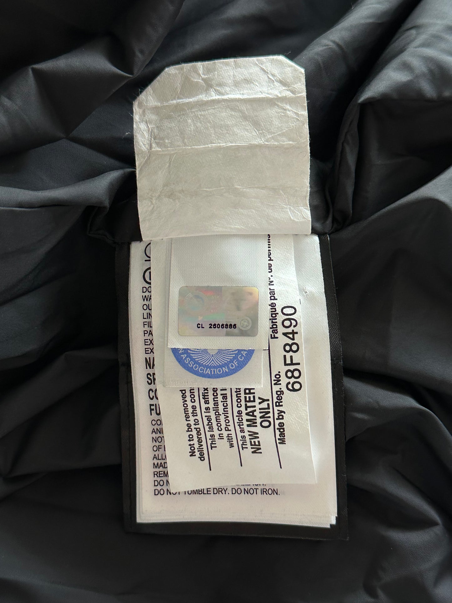 Canada Goose Black Carson Men's Jacket