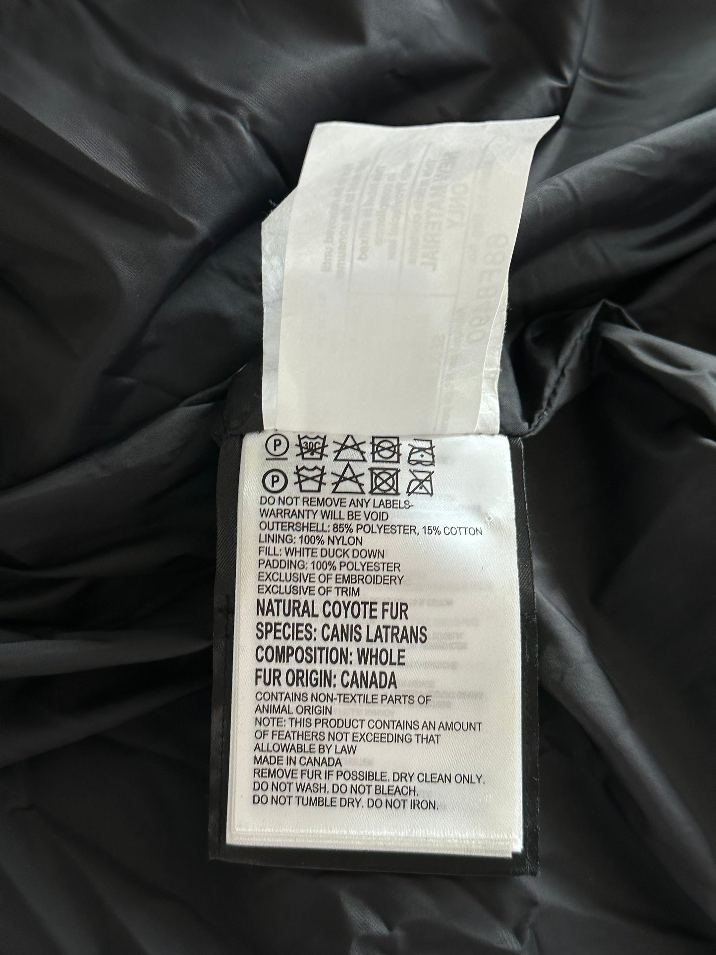 Canada Goose Black Carson Men's Jacket